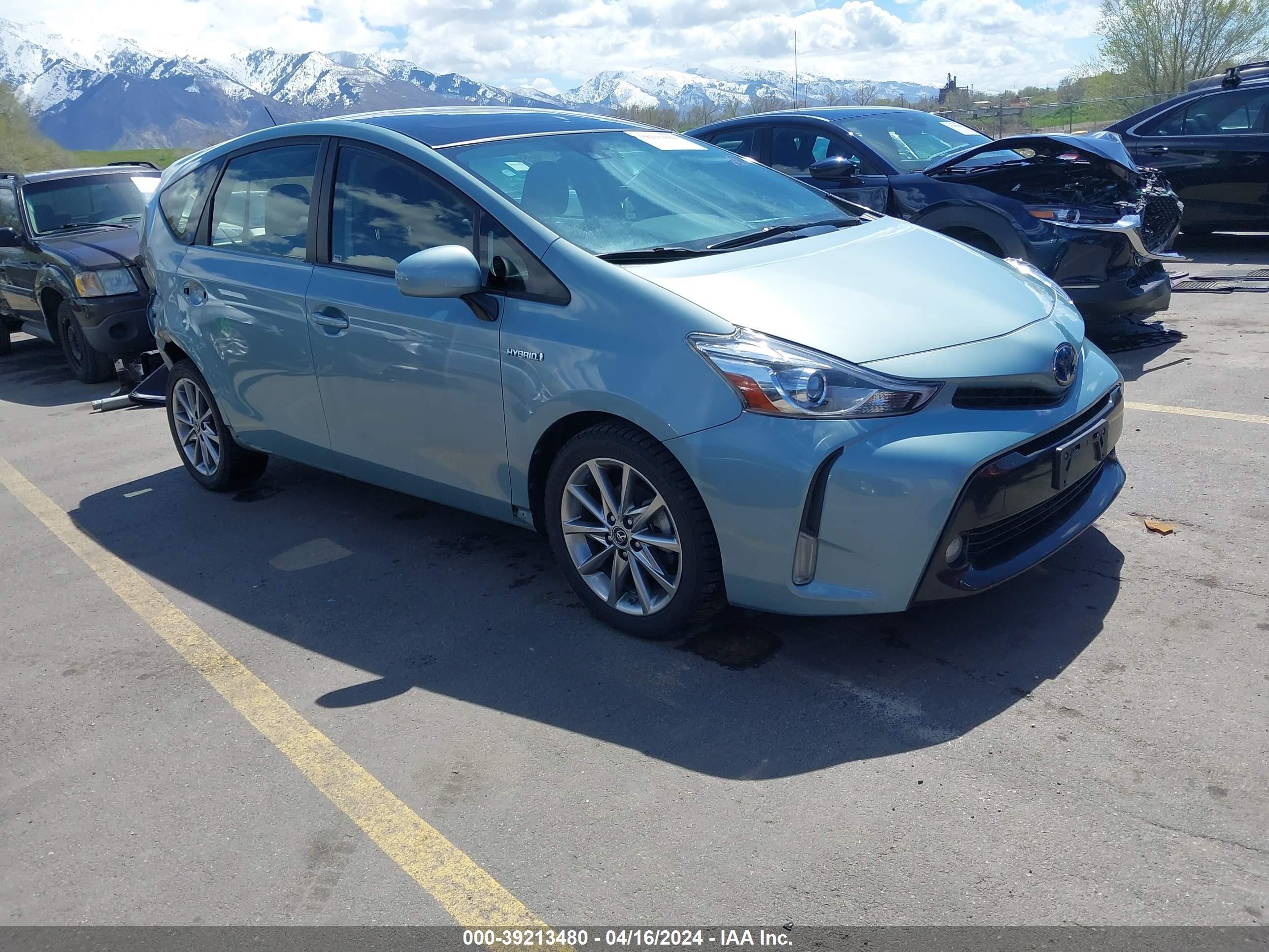 TOYOTA PRIUS V (+) 2017 jtdzn3eu2hj059000