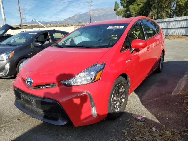 TOYOTA PRIUS V 2017 jtdzn3eu2hj065301