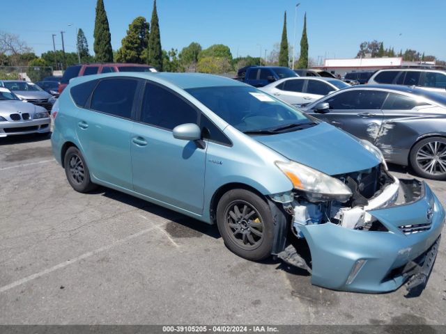 TOYOTA PRIUS V 2013 jtdzn3eu3d3232280