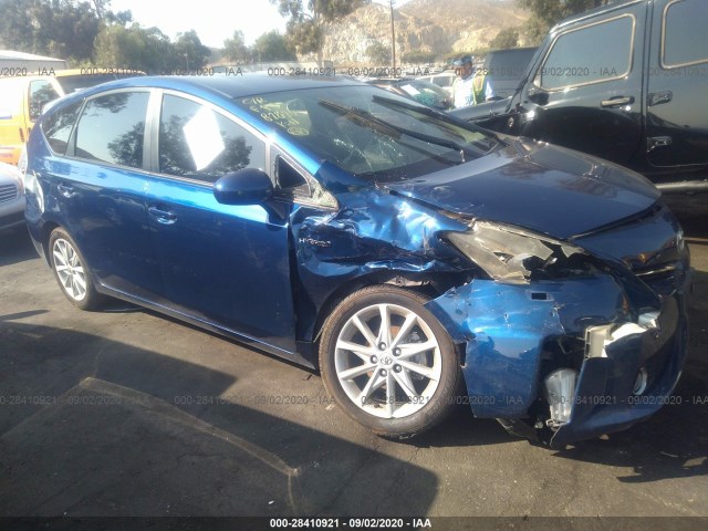 TOYOTA PRIUS V 2013 jtdzn3eu3d3254540