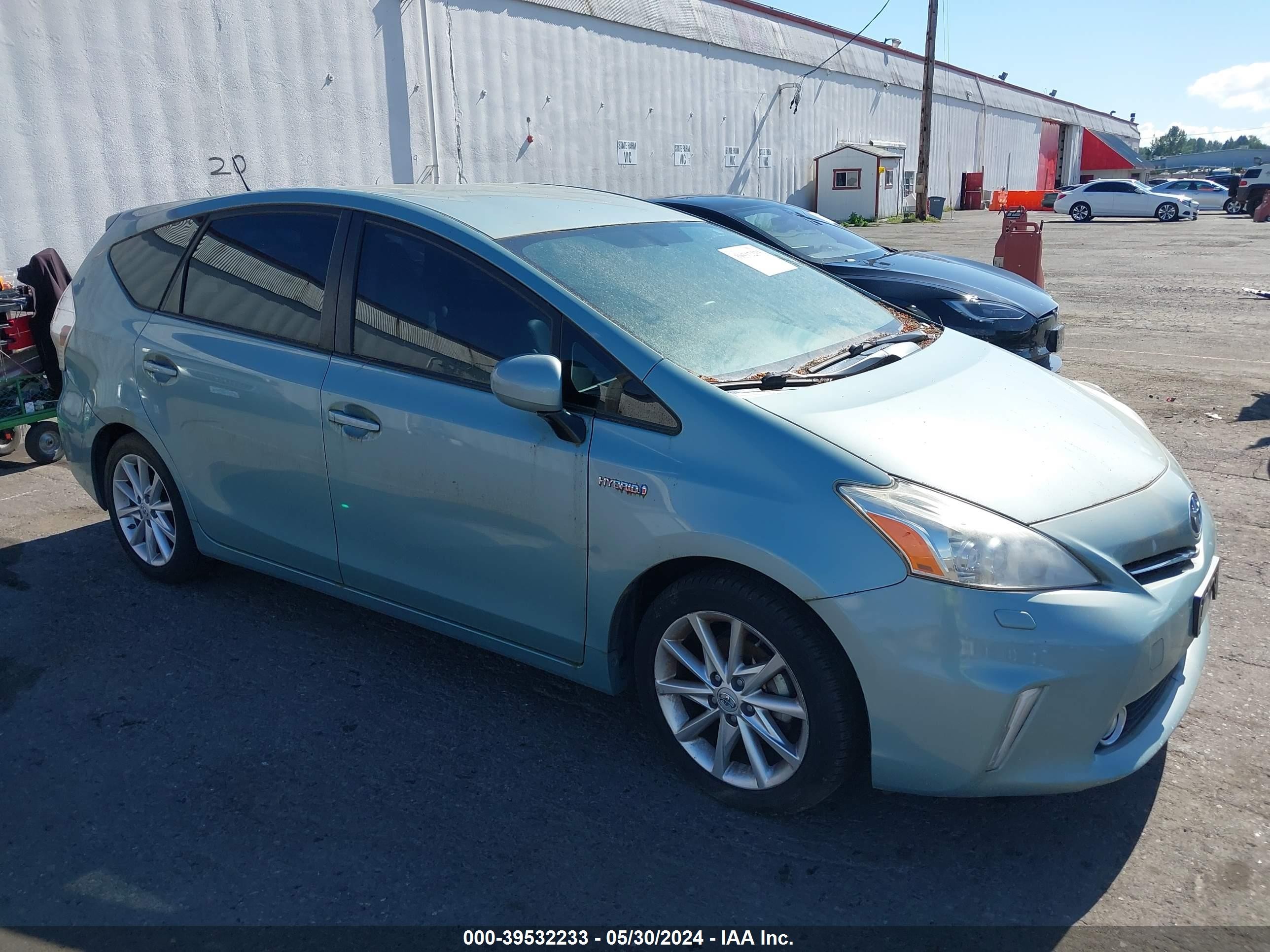 TOYOTA PRIUS V (+) 2013 jtdzn3eu3d3274383