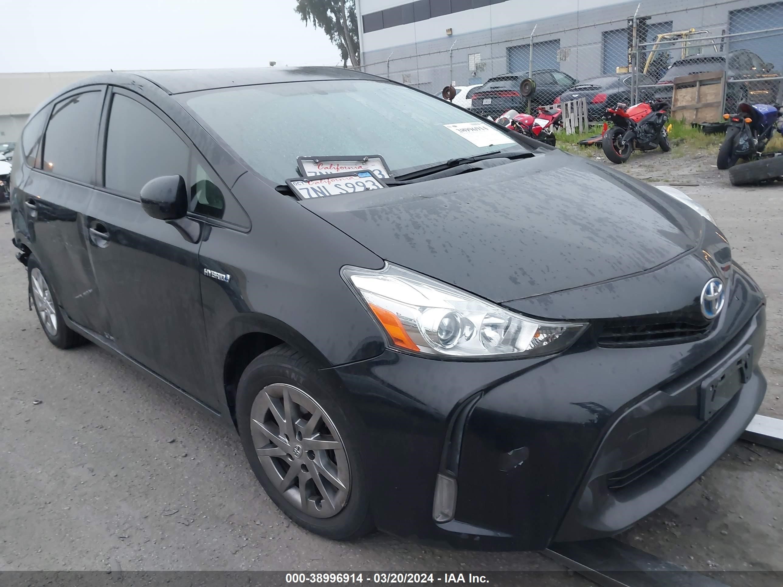 TOYOTA PRIUS V (+) 2015 jtdzn3eu3fj035267