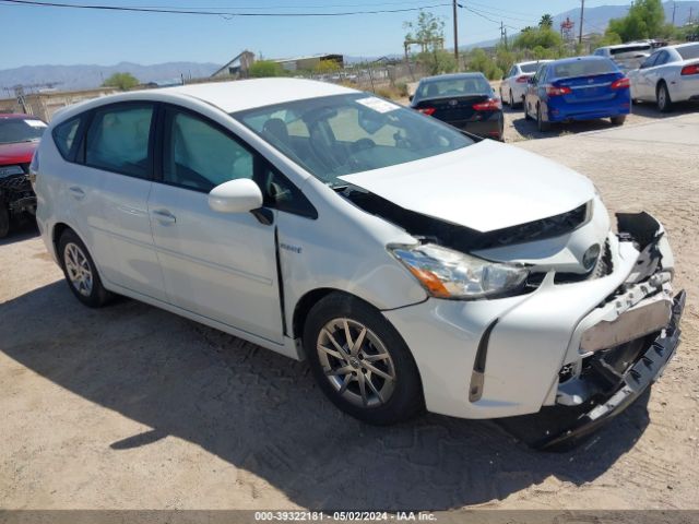 TOYOTA PRIUS V 2015 jtdzn3eu3fj040095