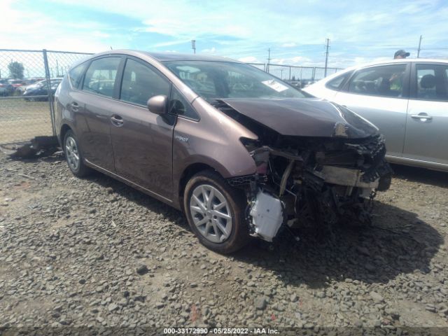 TOYOTA PRIUS V 2017 jtdzn3eu3hj062360