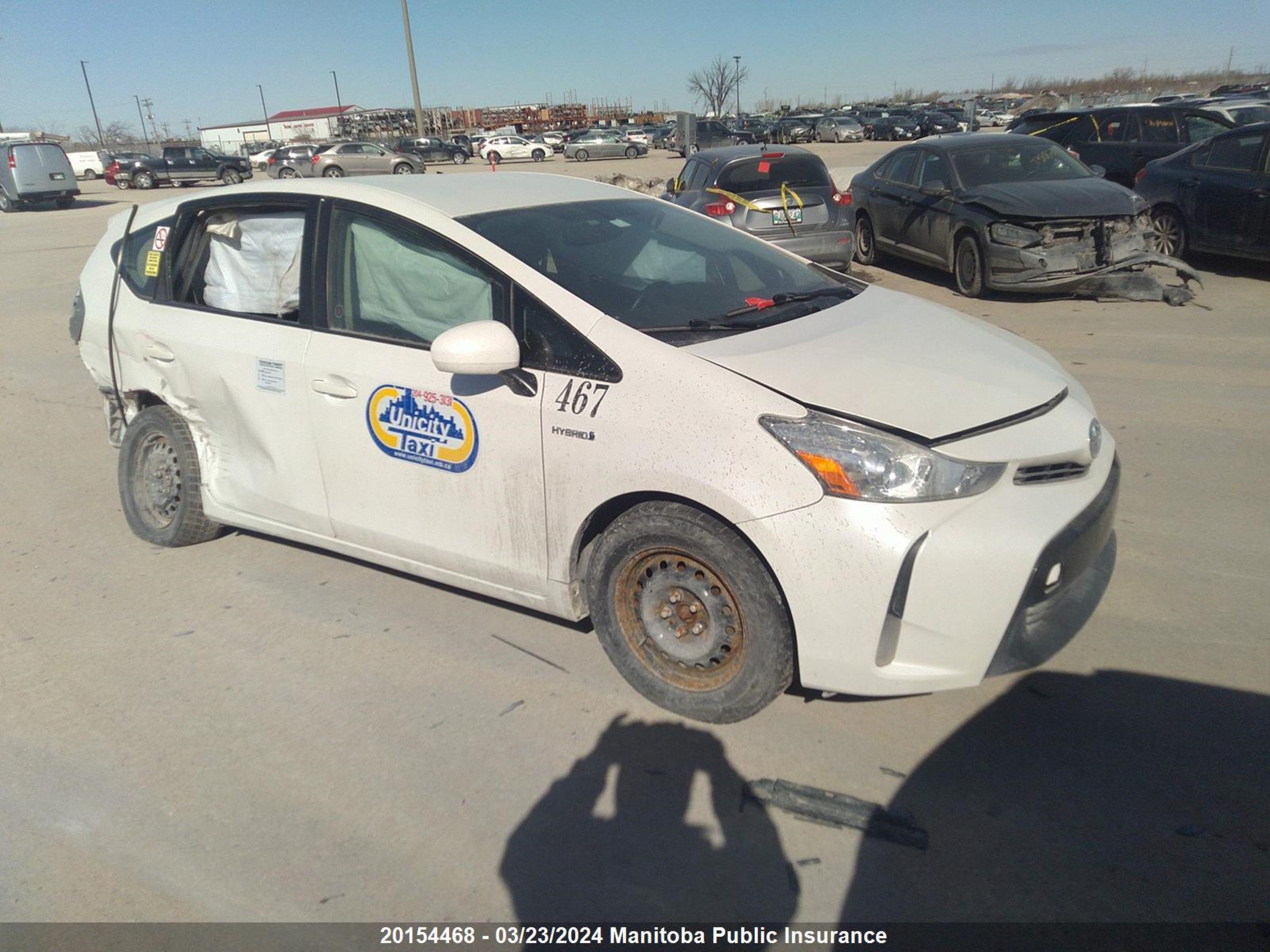 TOYOTA PRIUS V (+) 2015 jtdzn3eu4fj034077