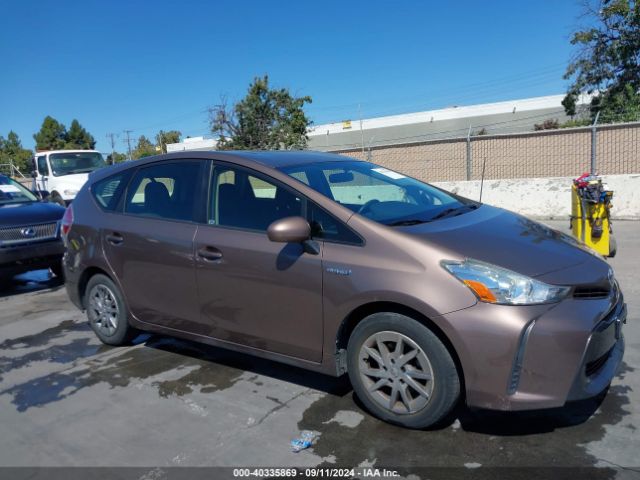 TOYOTA PRIUS V 2016 jtdzn3eu5gj051522