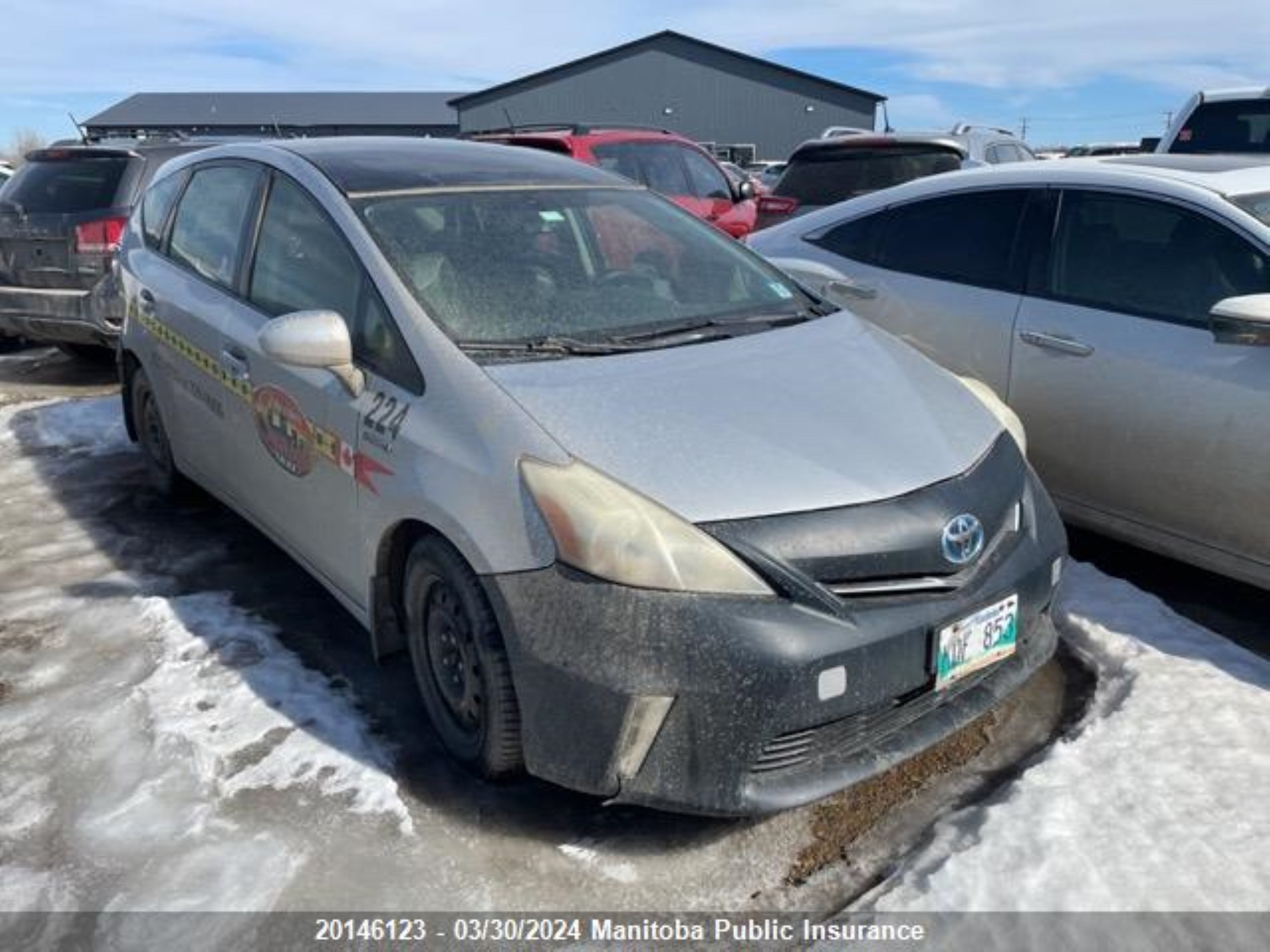 TOYOTA PRIUS V (+) 2012 jtdzn3eu6c3167259