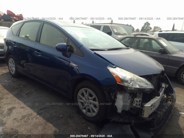 TOYOTA PRIUS V 2013 jtdzn3eu6d3210936