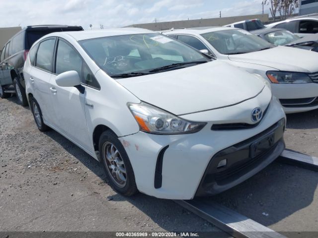 TOYOTA PRIUS V 2015 jtdzn3eu6fj037272