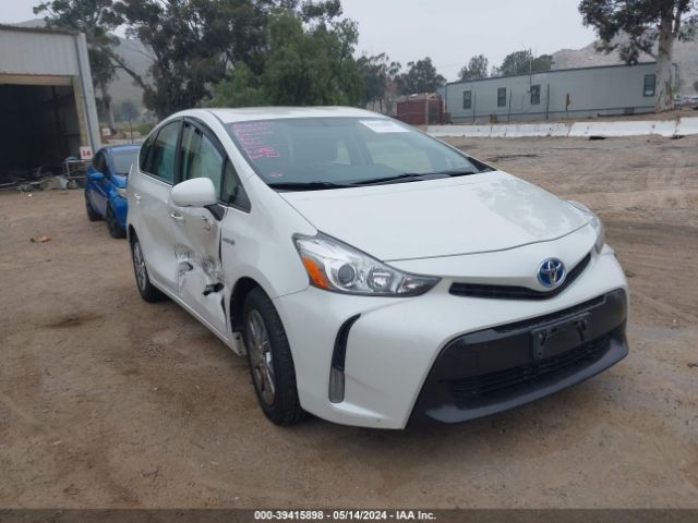 TOYOTA PRIUS V 2017 jtdzn3eu6hj058948