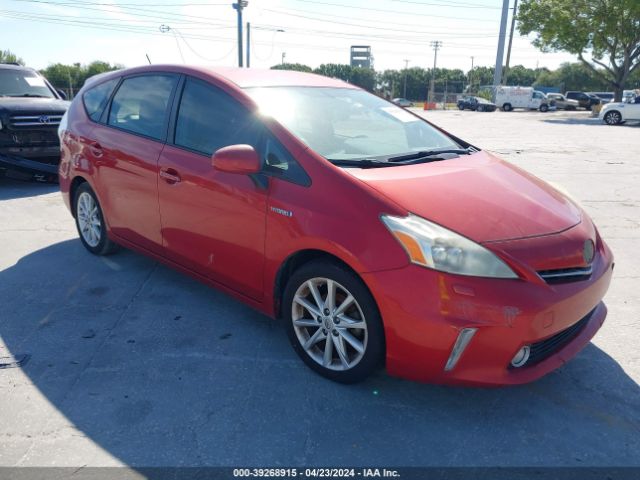 TOYOTA PRIUS V 2012 jtdzn3eu7c3108107