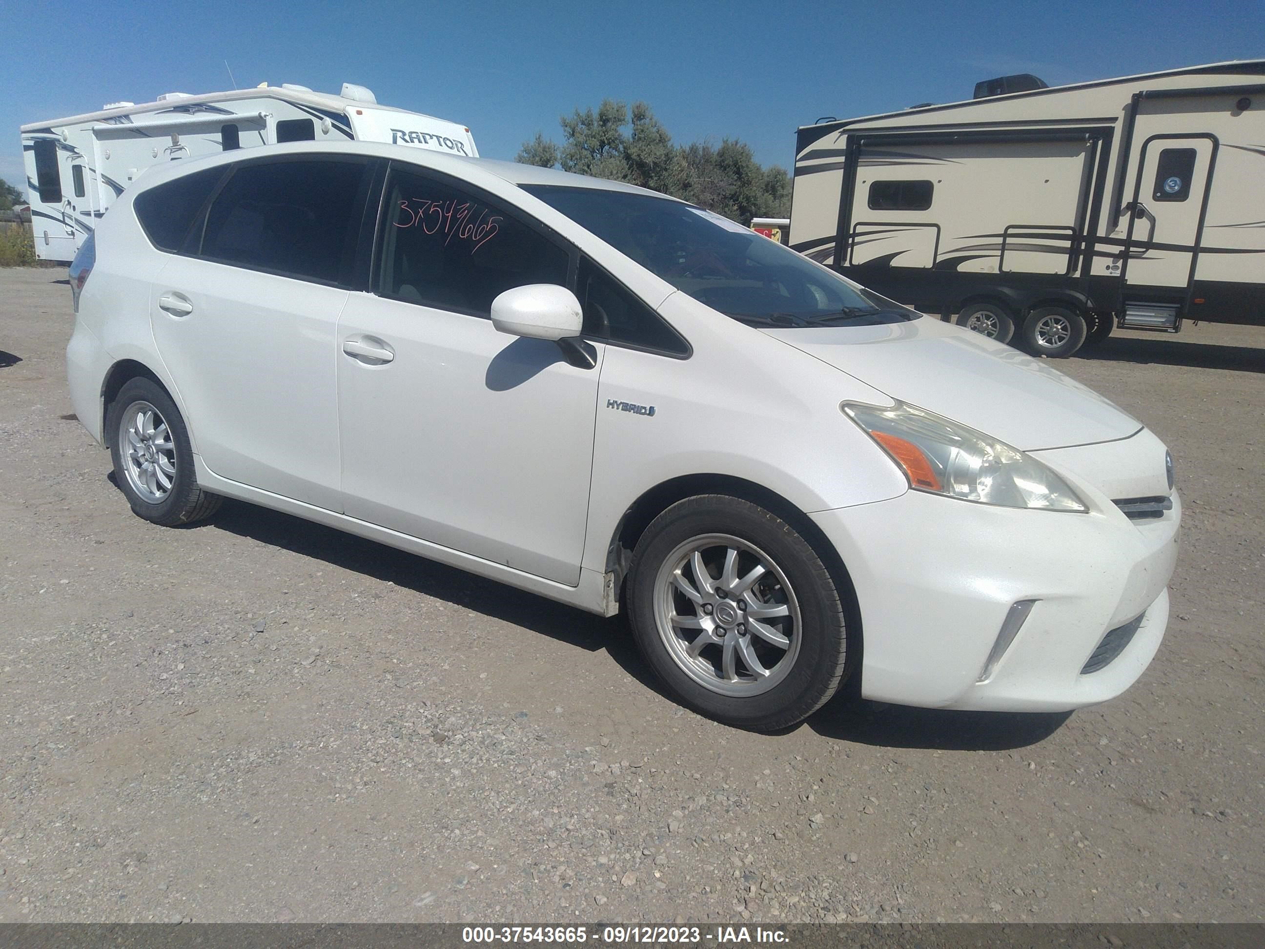 TOYOTA PRIUS V (+) 2012 jtdzn3eu7c3162135