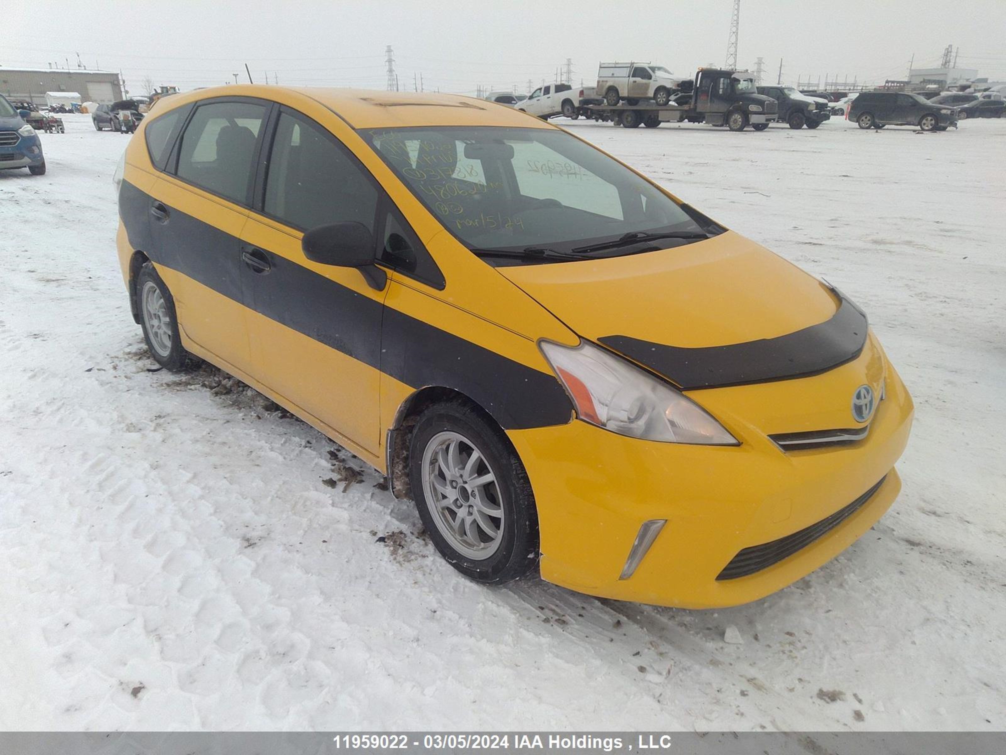 TOYOTA PRIUS V (+) 2014 jtdzn3eu7e3317818