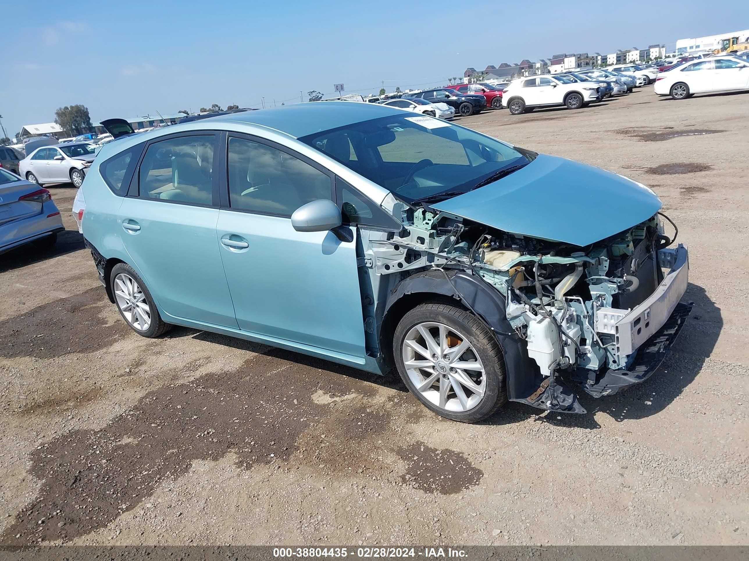 TOYOTA PRIUS V (+) 2014 jtdzn3eu7e3333954