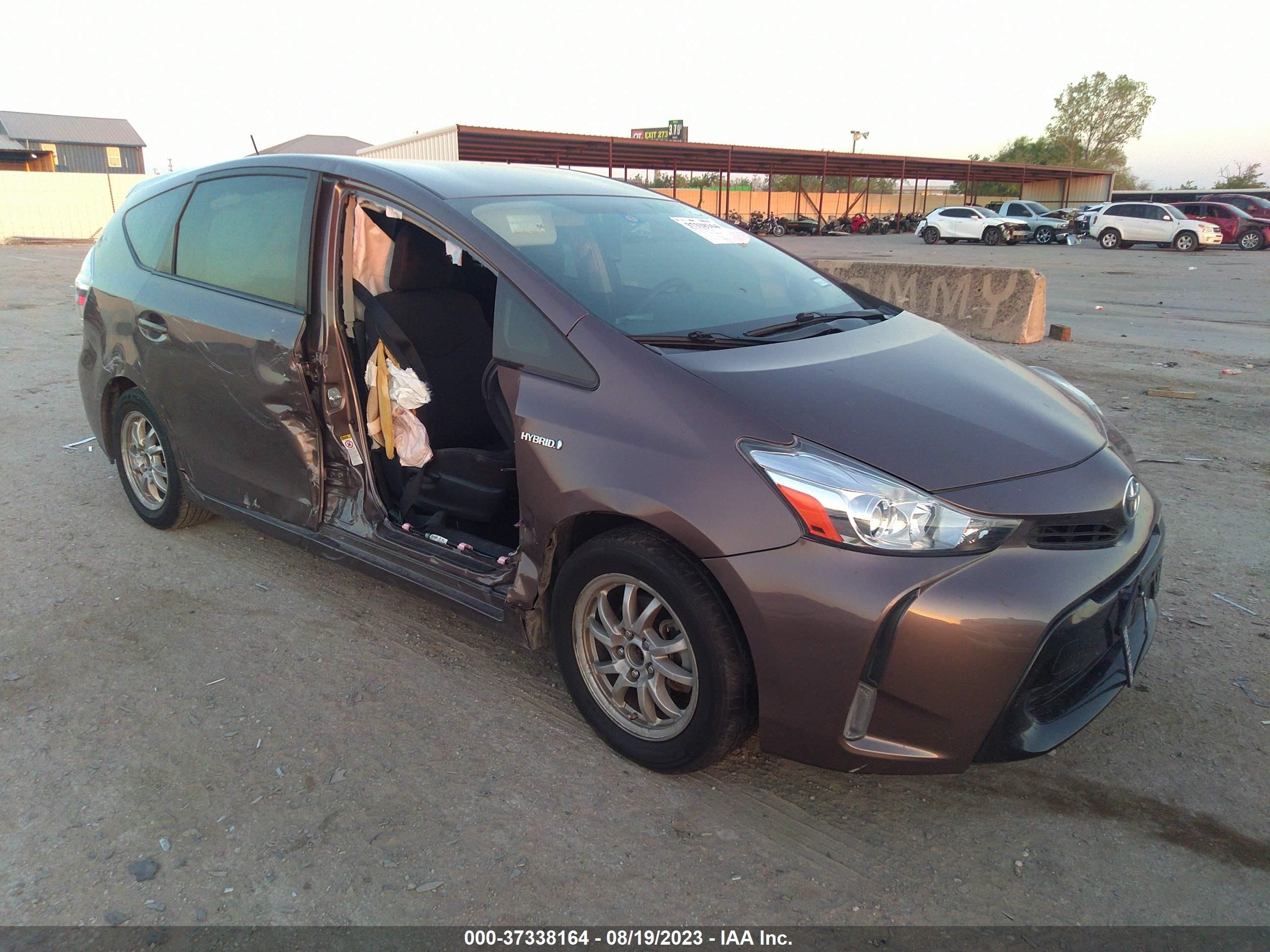 TOYOTA PRIUS V (+) 2016 jtdzn3eu7gj054700