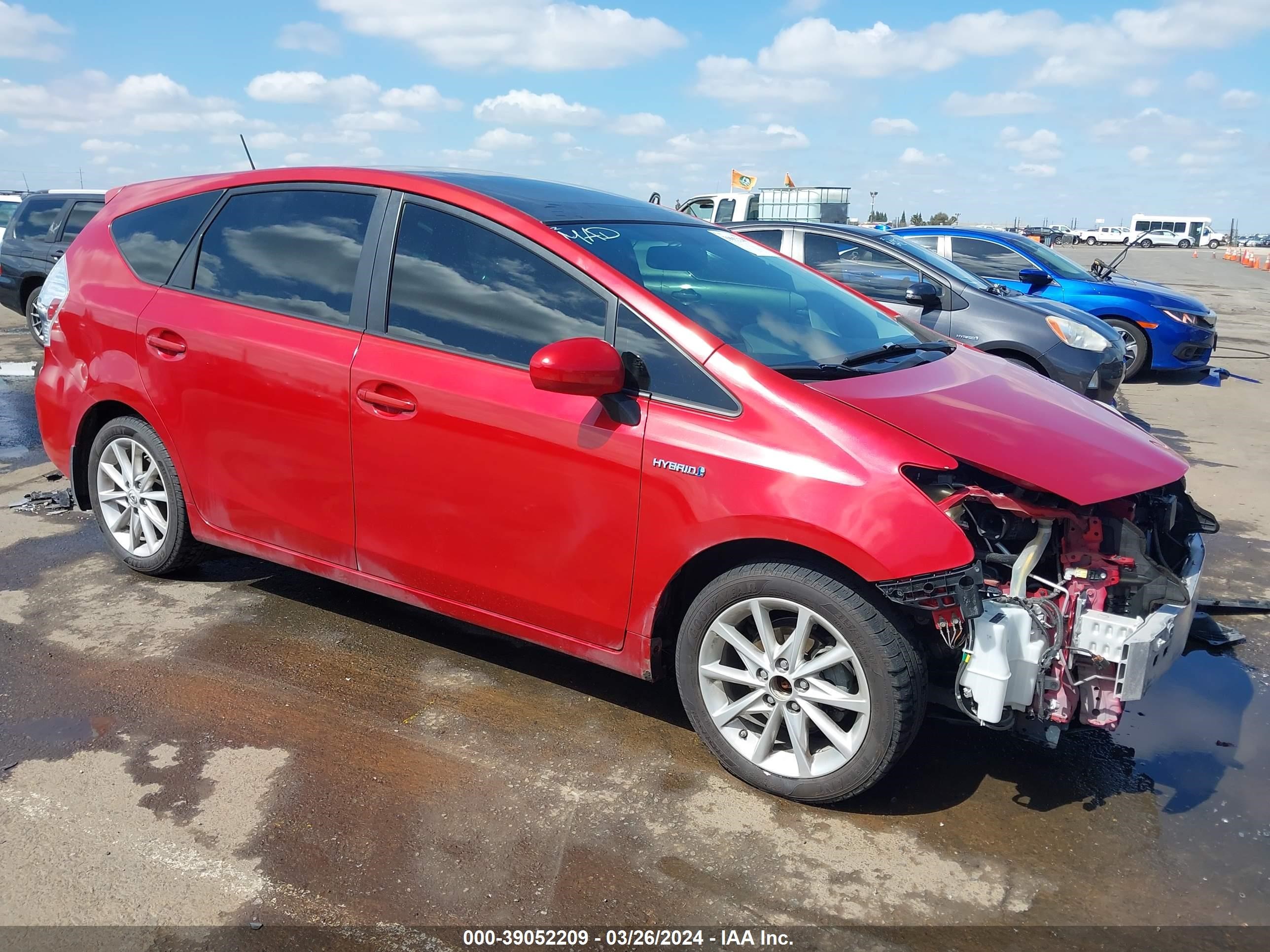 TOYOTA PRIUS V (+) 2012 jtdzn3eu8c3180529