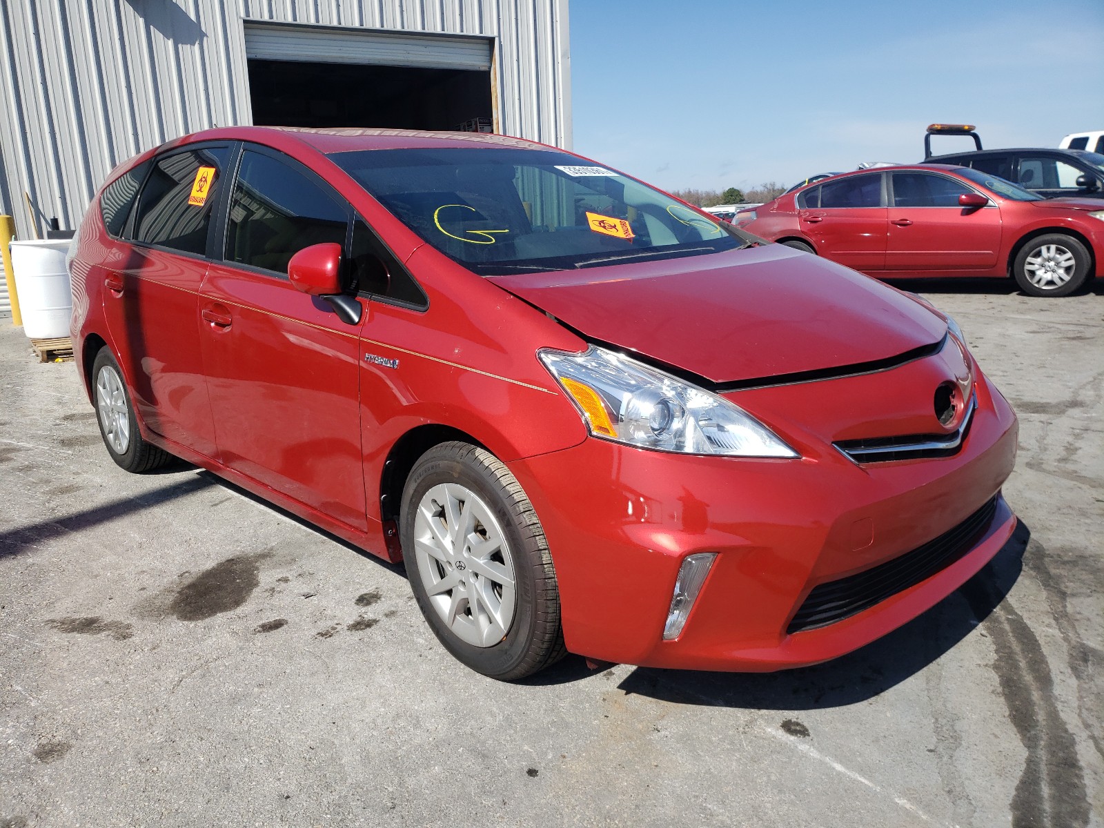 TOYOTA PRIUS V 2014 jtdzn3eu8ej011450