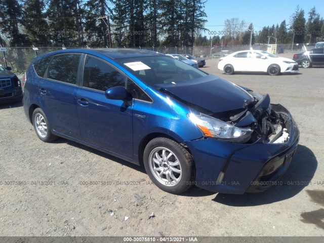 TOYOTA PRIUS V 2017 jtdzn3eu8hj065898