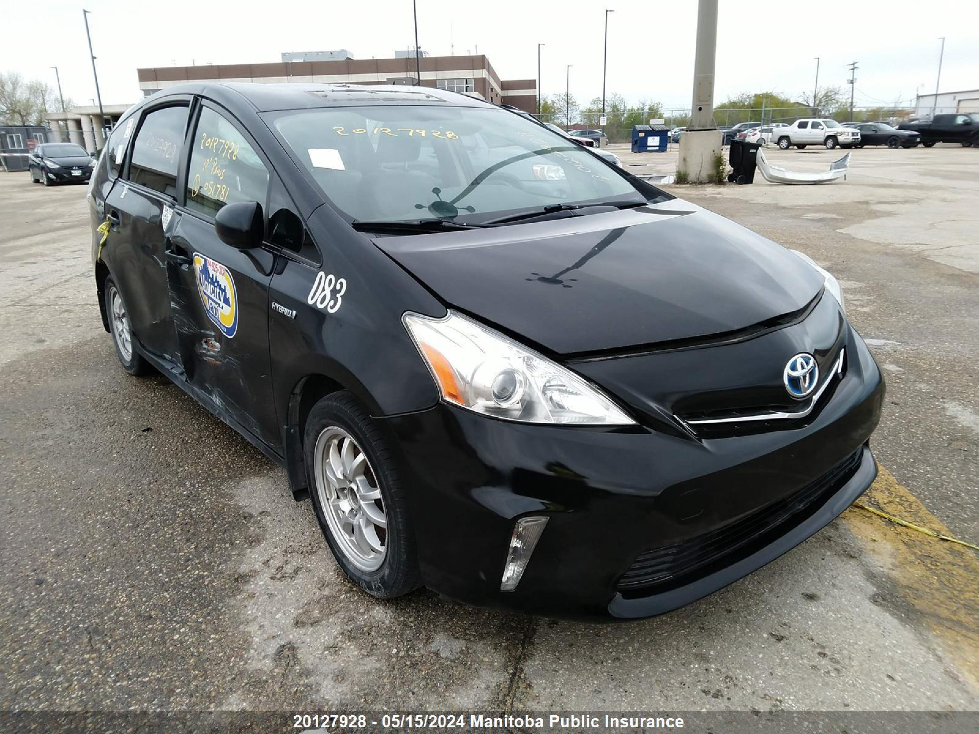 TOYOTA PRIUS V (+) 2012 jtdzn3eu9c3051781