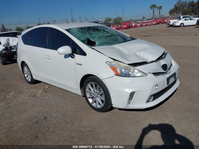 TOYOTA PRIUS V 2012 jtdzn3eu9c3063185