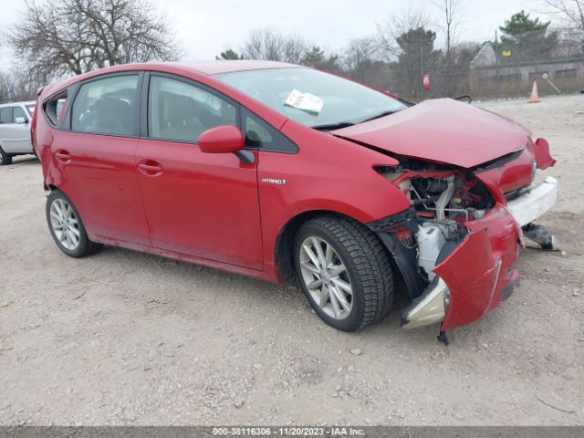 TOYOTA PRIUS V 2012 jtdzn3eu9c3186808