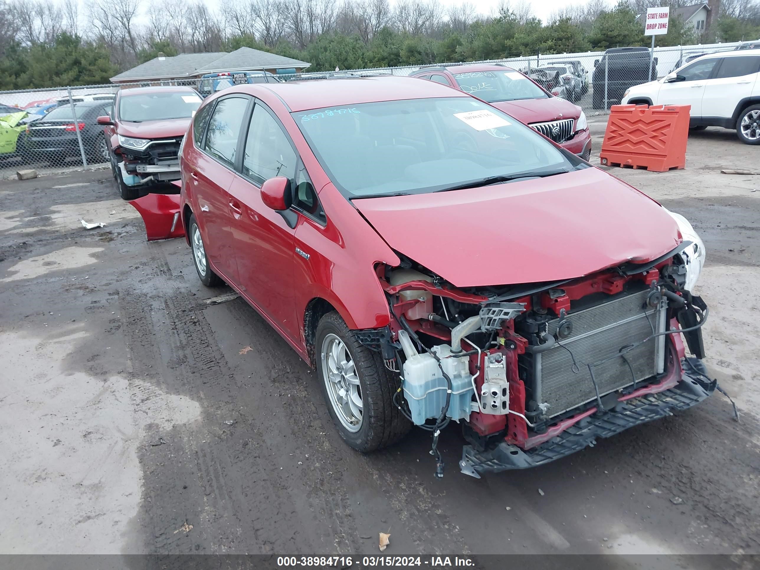 TOYOTA PRIUS V (+) 2013 jtdzn3eu9d3263274