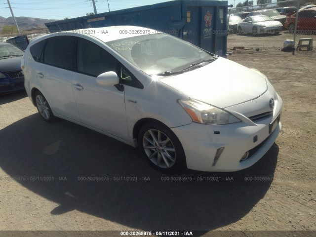 TOYOTA PRIUS V 2013 jtdzn3eu9d3273738