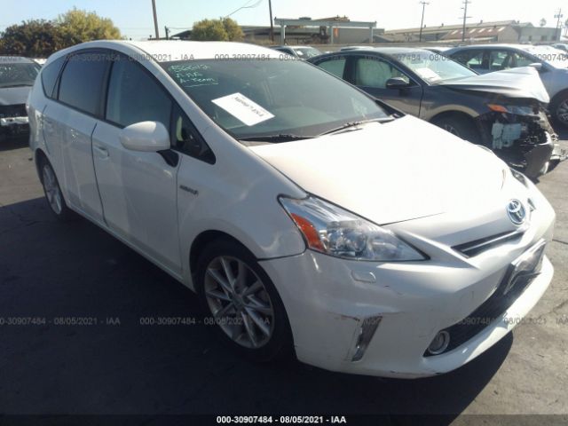 TOYOTA PRIUS V 2012 jtdzn3euxc3039946