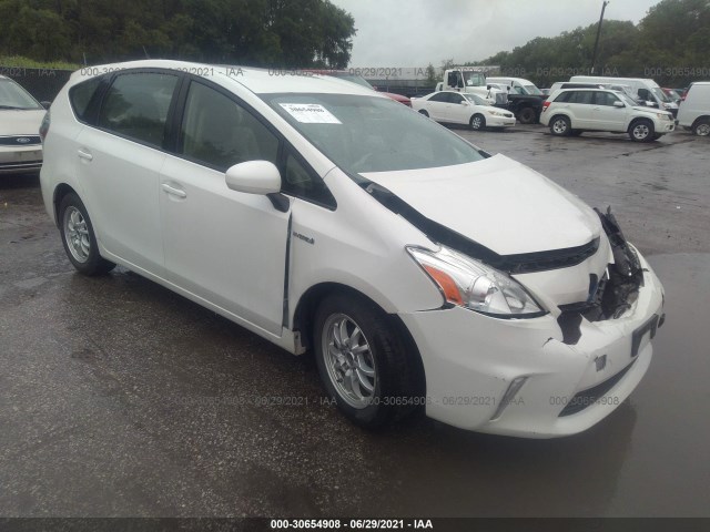 TOYOTA PRIUS V 2012 jtdzn3euxc3053426