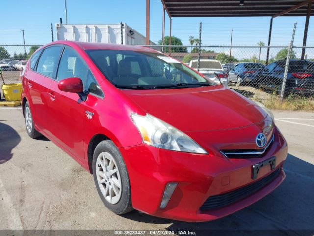 TOYOTA PRIUS V 2012 jtdzn3euxc3057489