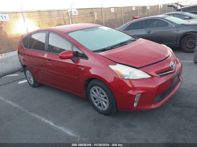 TOYOTA PRIUS V 2012 jtdzn3euxc3075376