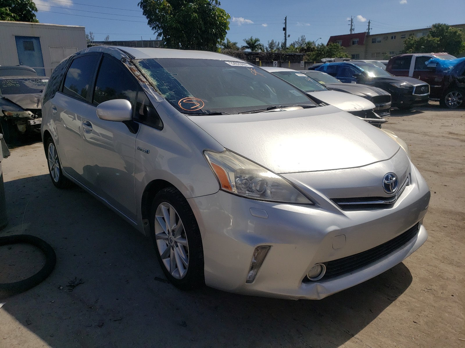 TOYOTA PRIUS V 2012 jtdzn3euxc3092534