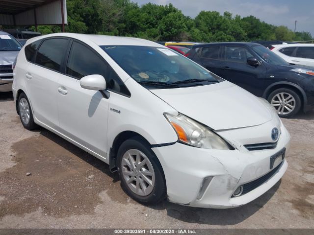 TOYOTA PRIUS V 2012 jtdzn3euxc3136533