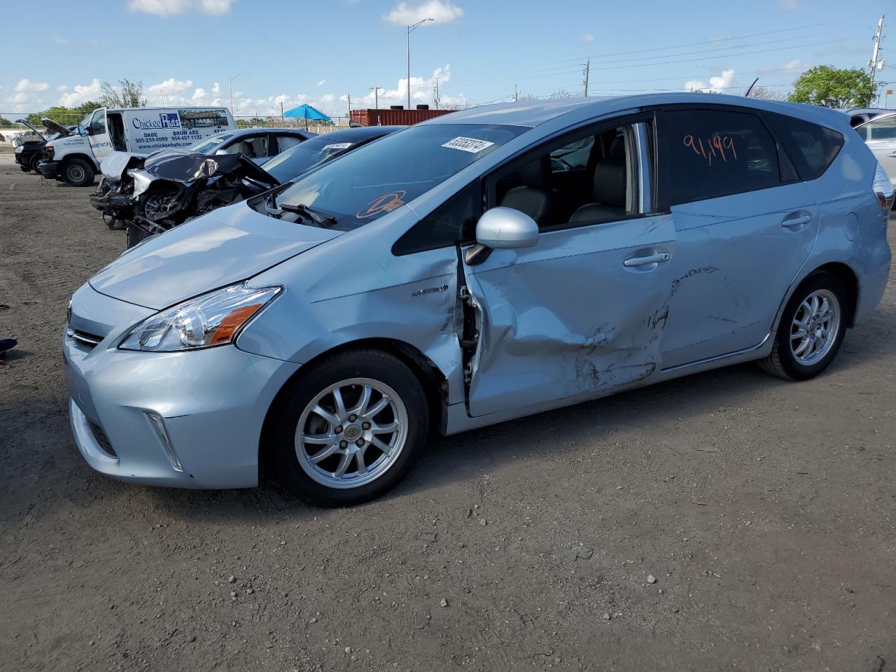 TOYOTA PRIUS 2012 jtdzn3euxc3149038