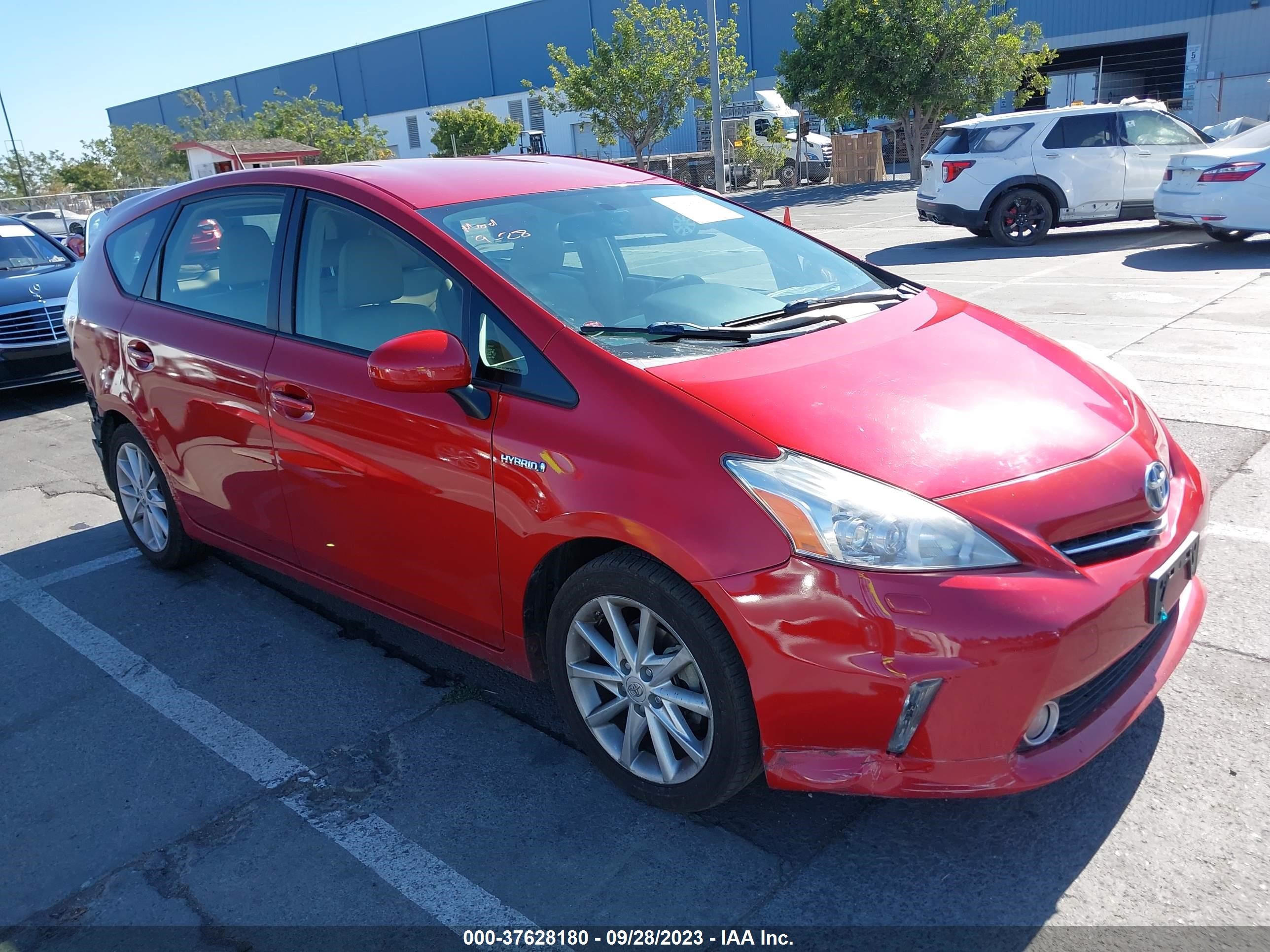 TOYOTA PRIUS V (+) 2012 jtdzn3euxc3152232