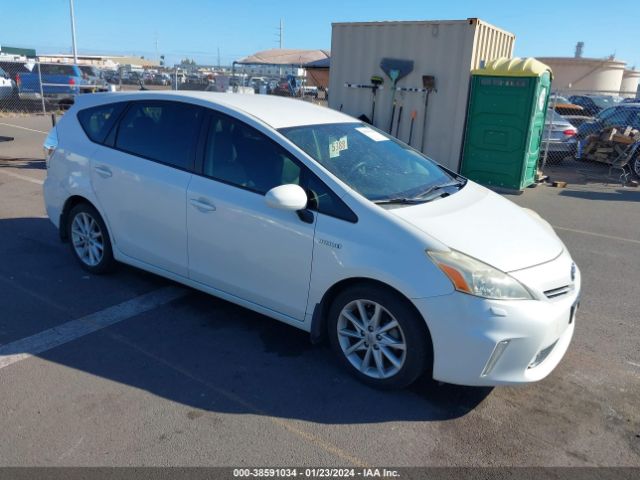 TOYOTA PRIUS V 2012 jtdzn3euxc3166227