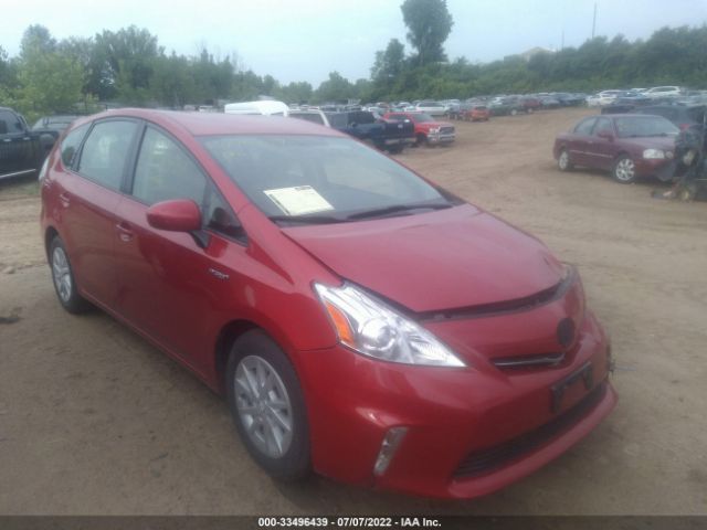 TOYOTA PRIUS V 2012 jtdzn3euxc3168608