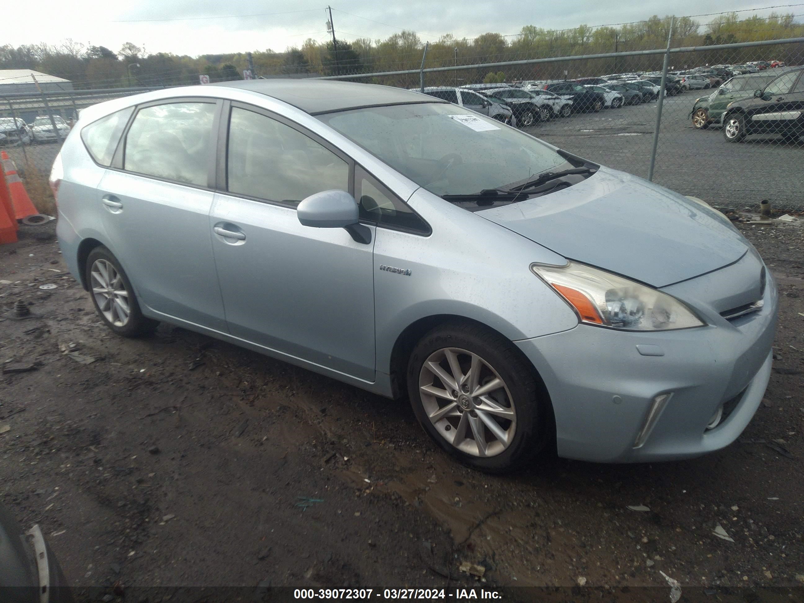 TOYOTA PRIUS V (+) 2012 jtdzn3euxc3185909