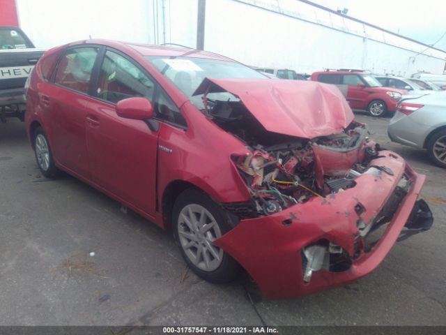 TOYOTA PRIUS V 2013 jtdzn3euxd3187709