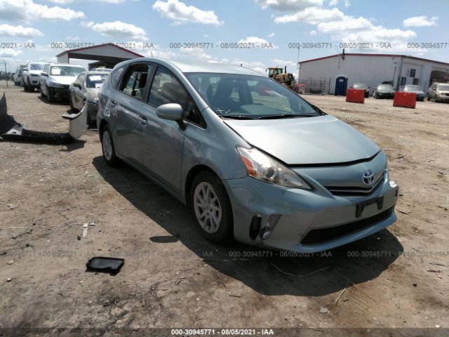 TOYOTA PRIUS V 2013 jtdzn3euxd3239940