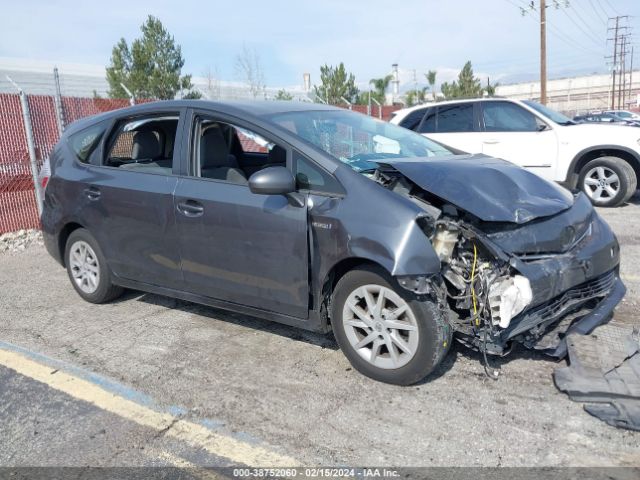 TOYOTA PRIUS V 2013 jtdzn3euxd3242630