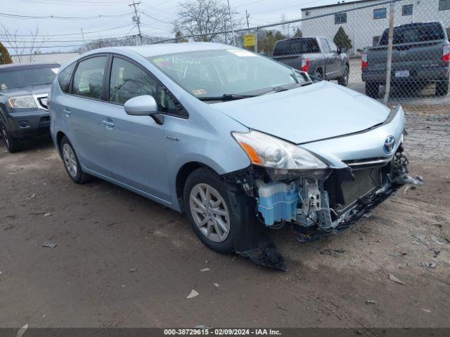 TOYOTA PRIUS V 2013 jtdzn3euxd3273554