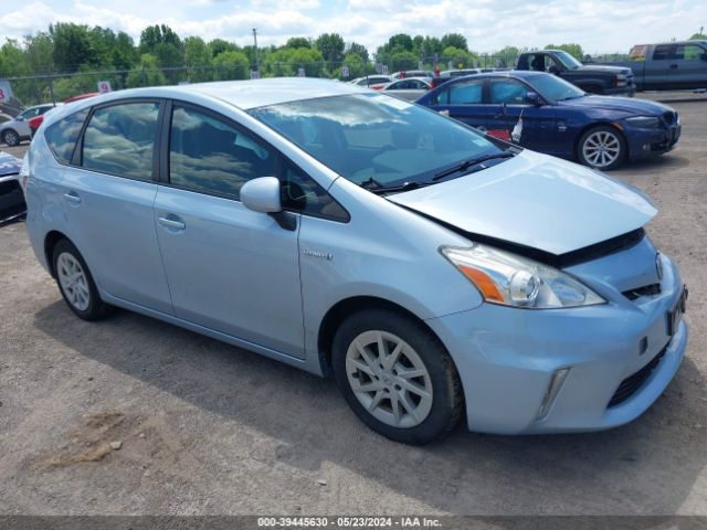 TOYOTA PRIUS V 2013 jtdzn3euxd3277989