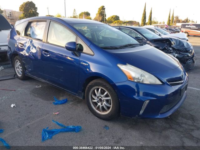 TOYOTA PRIUS V 2014 jtdzn3euxe3363787