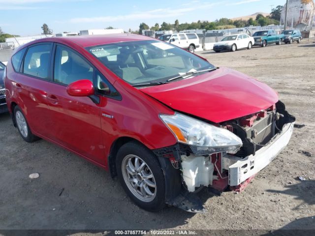 TOYOTA PRIUS V 2014 jtdzn3euxej004242