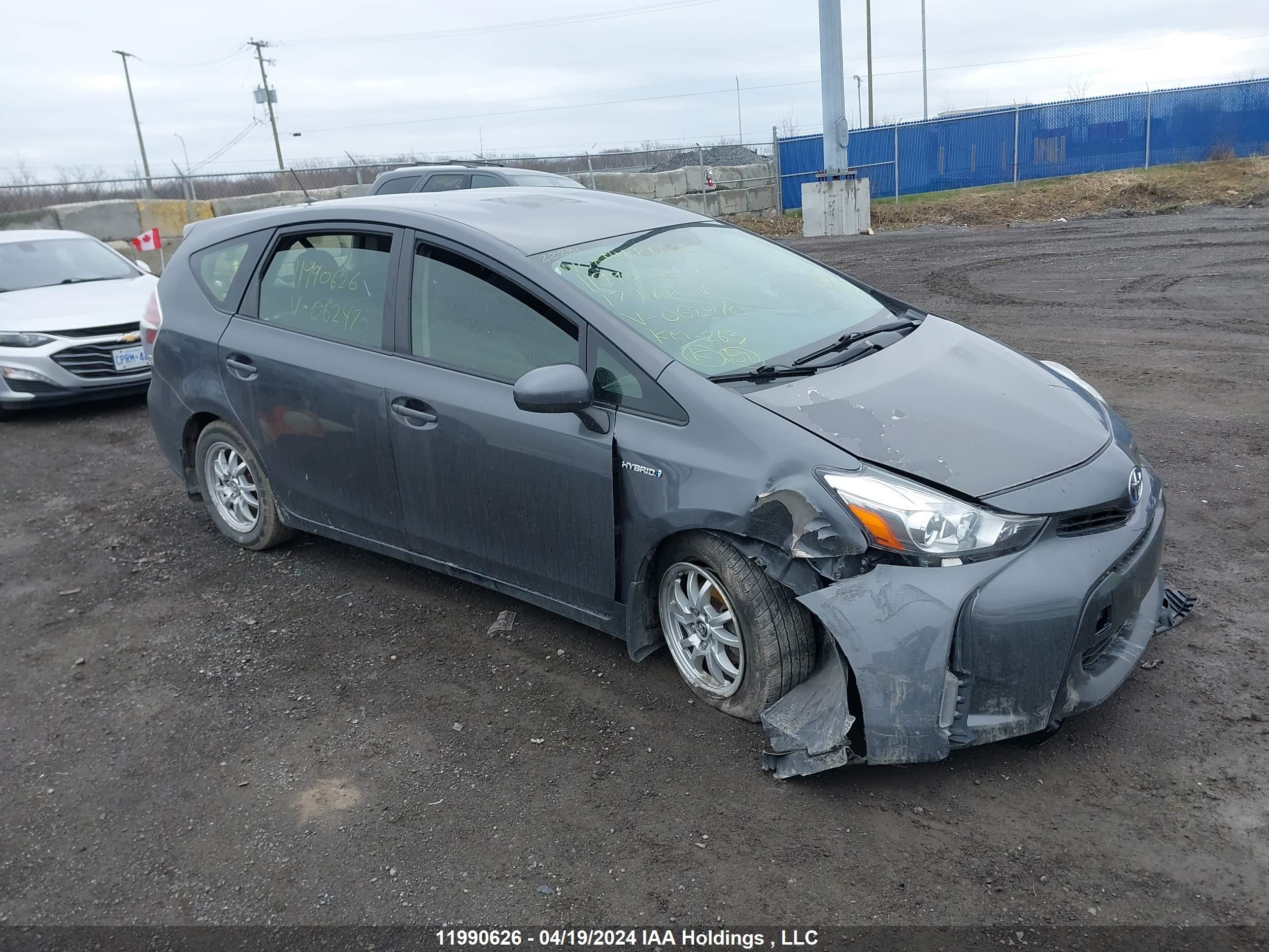 TOYOTA PRIUS V (+) 2017 jtdzn3euxhj062470