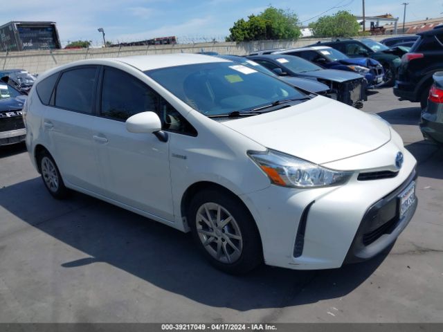 TOYOTA PRIUS V 2017 jtdzn3euxhj073856