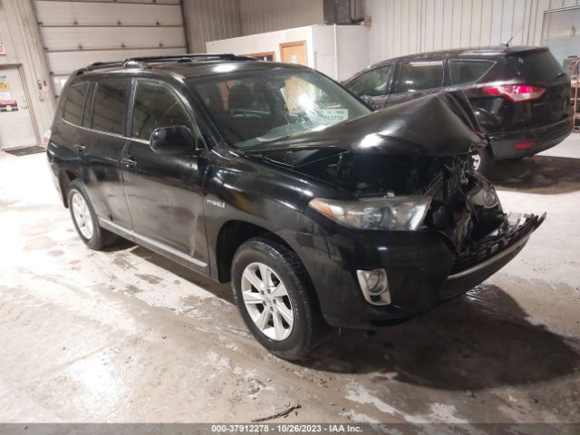 TOYOTA HIGHLANDER HYBRID 2013 jtebc3eh0d2016561