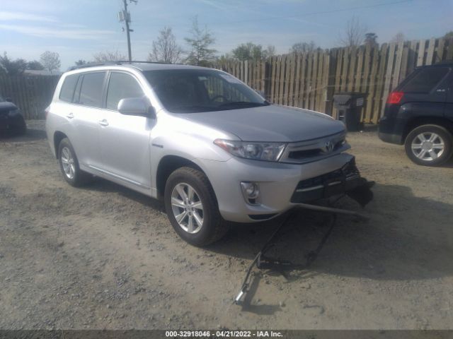 TOYOTA HIGHLANDER HYBRID 2013 jtebc3eh1d2011787