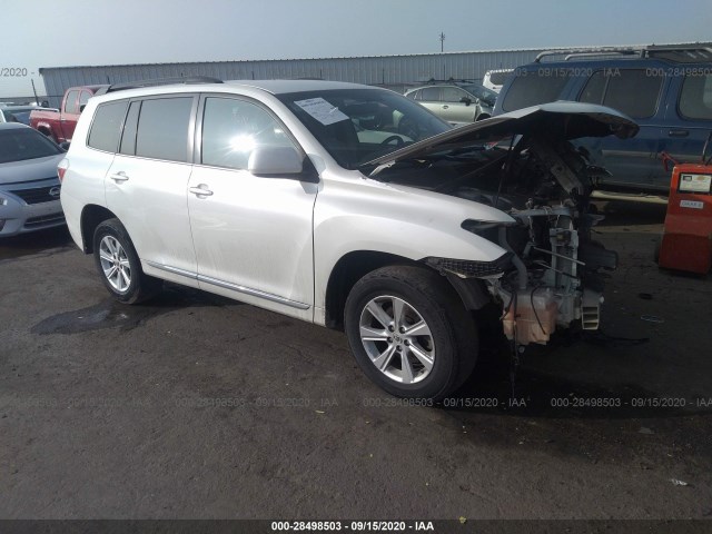 TOYOTA HIGHLANDER HYBRID 2013 jtebc3eh1d2014205